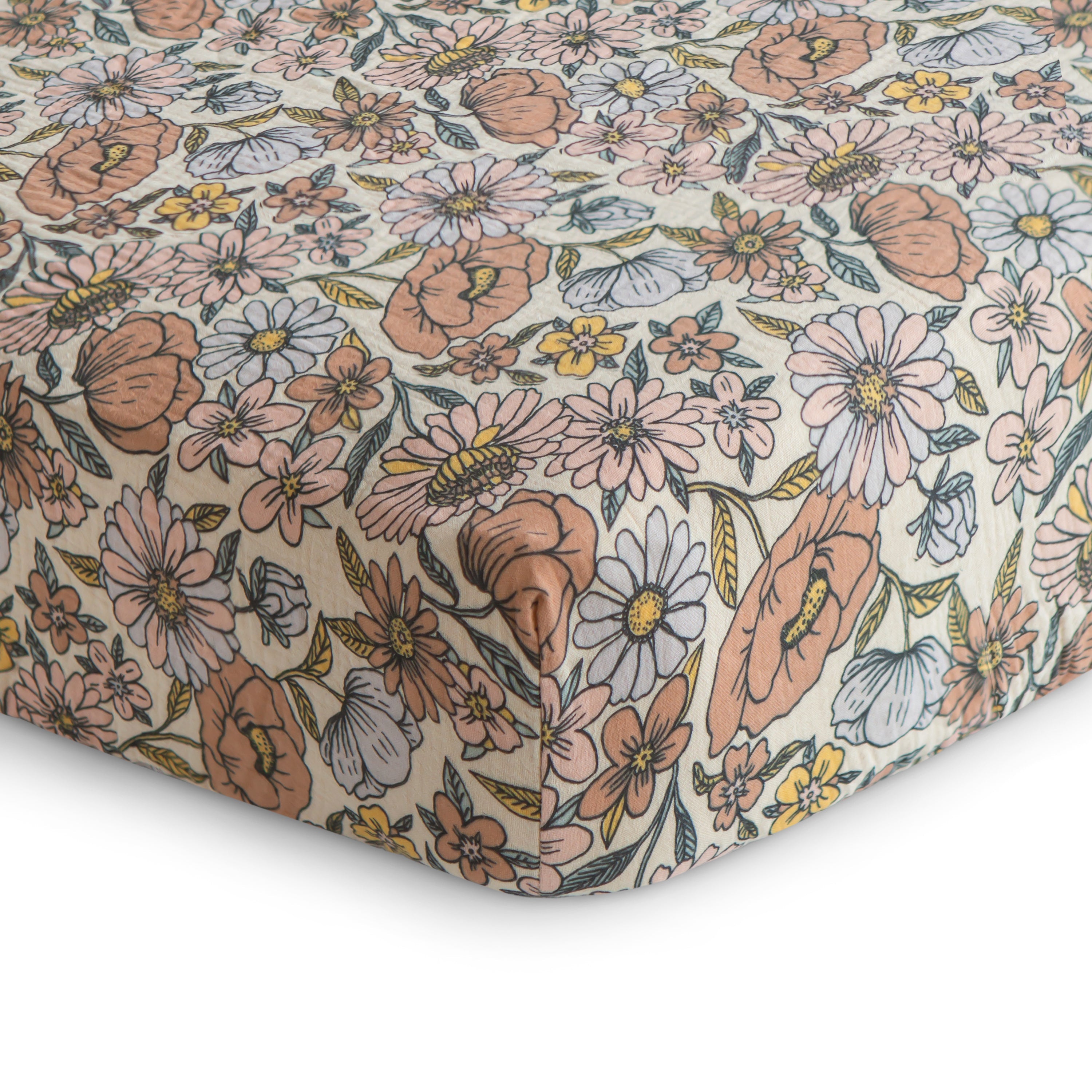 Image of Extra Soft Muslin Crib Sheet